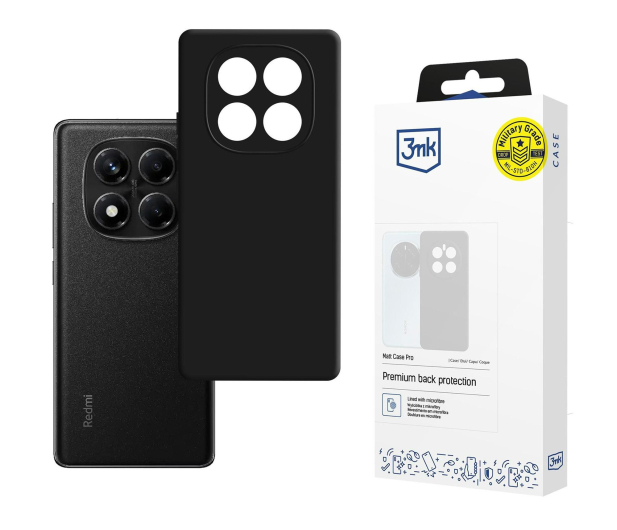 3MK Matt Case Pro do Xiaomi Redmi Note 14 Pro - 1336057 - zdjęcie